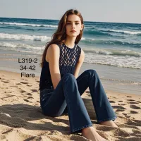 Mujer de Vaqueros del mayorista de ropa YES BON G-Smack en Francia