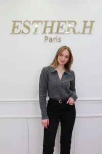 Mujer de Tops del mayorista de ropa Esther.H Paris en Francia