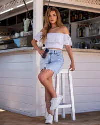 Mujer de Tops del mayorista de ropa Pettegole Moda en España