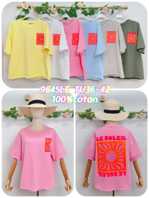 Unisex's Tops from clothing wholesaler saison du vent in France