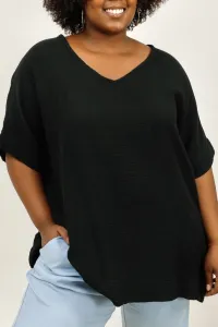 Talla grande de Tops del mayorista de ropa Laura Paris en Francia