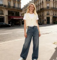 Mujer de Tops del mayorista de ropa ALLEN & JO en Francia