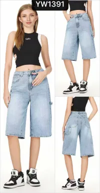 Mujer de Vaqueros del mayorista de ropa Hengsheng Maria jeans en Italia