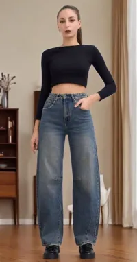 Женщины's Джинсовые изделия от оптового продавца одежды Eccellente в Италия