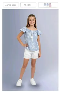 Bebé e CriançasTops de distribuidor de roupas World Kids Srl Flavia L31 em Itália