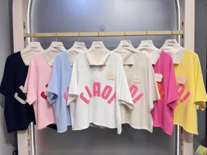 Mujer de Tops del mayorista de ropa Pinka en Francia