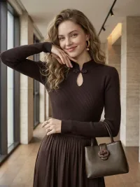 Kadınlar'in Elbise'si Perfect Style giyim toptancısından İtalya'te