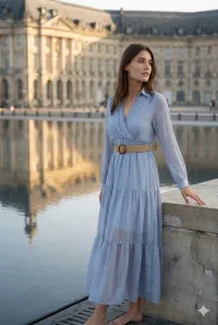 Mujer de Vestidos del mayorista de ropa Rosa Fashion en Francia