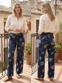 MulherCalças de ganga de distribuidor de roupas MAX DENIM by YES BON G-Smack em França