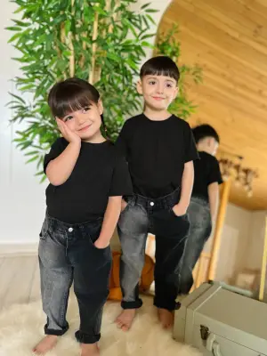 Bebekler ve çocuklar'in Jeans'si FULL KIDS giyim toptancısından Türkiye'te