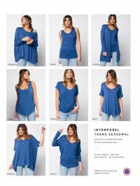 Mujer de Tops del mayorista de ropa BE FUN PARIS en Francia