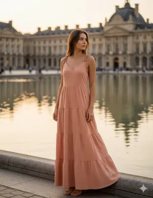 Mujer de Vestidos del mayorista de ropa Rosa Fashion en Francia