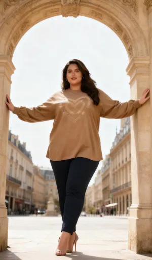 Large-sized's Tops from clothing wholesaler 2Wparis in France