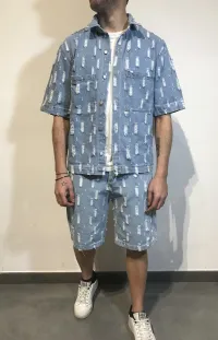 Dżins dla Męskie od hurtownika odzieżowego Alfonso Homme w Włochy