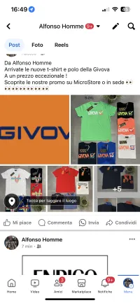 Topy dla Męskie od hurtownika odzieżowego Alfonso Homme w Włochy