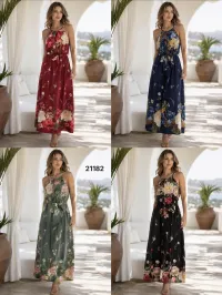 Mujer de Vestidos del mayorista de ropa Besteffie srls en Italia