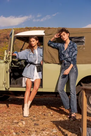 Mujer de Vaqueros del mayorista de ropa fashion city en Francia