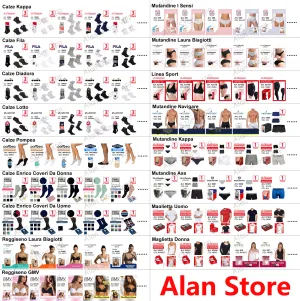 Intimo per Unisex dal grossista di abbigliamento Alan Store in Italia