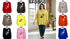 Mujer de Tops del mayorista de ropa E&F en Francia