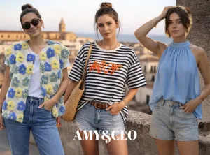 Женщины's Топы от оптового продавца одежды AMY&CLO in vogue в Франция