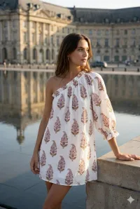 Mujer de Vestidos del mayorista de ropa Rosa Fashion en Francia