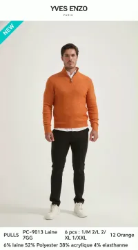 Men's Tops from clothing wholesaler YVES ENZO in France