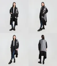 MulherCasacos de distribuidor de roupas VINTAGE SRL em Itália