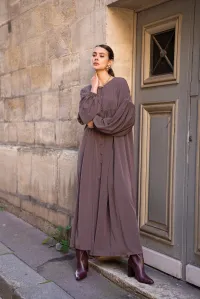 Mujer de Vestidos del mayorista de ropa AAWOE ABAYA en Francia