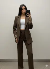 Mujer de Abrigo del mayorista de ropa Pronto Moda Julia en Italia