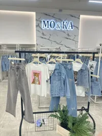 Women's Denim from clothing wholesaler MO&KA in Italy