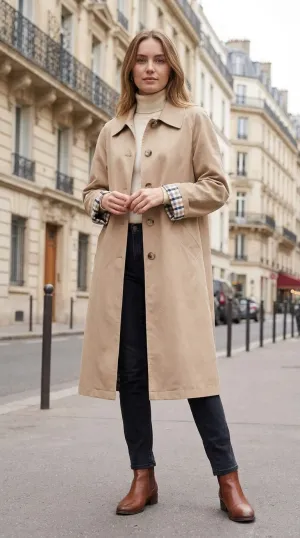 MulherCasacos de distribuidor de roupas Charming girl em França